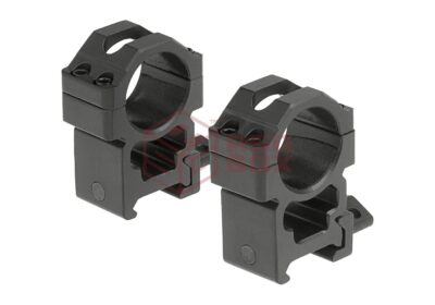 Leapers 25.4mm CNC Mount Rings High Black - obrazek 2