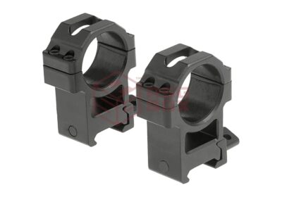 Leapers 30mm CNC Mount Rings High Black - obrazek 2