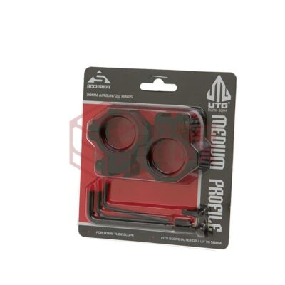 Leapers 30mm Airgun Mount Ring Medium Black 10234806000 8810 asgbox.pl