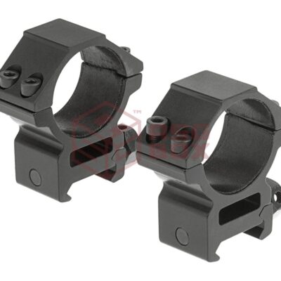 Alternative view of Leapers 30mm Mount Rings Medium Black