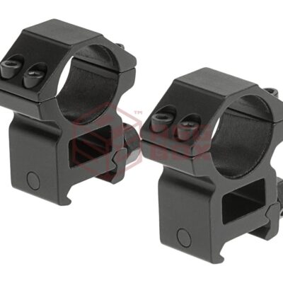 Alternative view of Leapers 25.4mm Mount Rings High Black