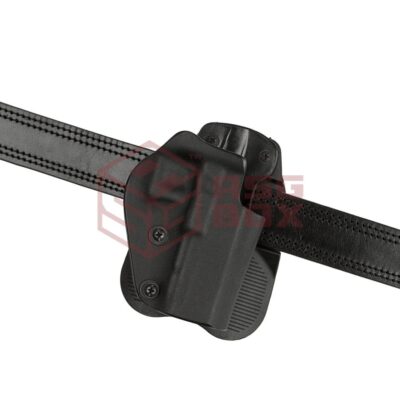 Alternative view of Frontline Open Top Kydex Holster für Glock 17 Paddle Black