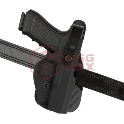 Frontline Thumb-Break Kydex Holster für Glock 17 Paddle Black