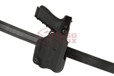 Frontline Thumb-Break Kydex Holster für Glock 17 GTL Paddle Black