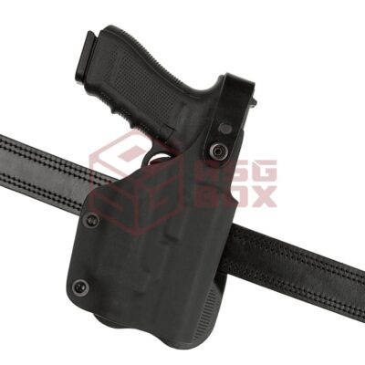 Frontline Thumb-Break Kydex Holster für Glock 17 GTL Paddle Black