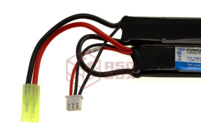 Pirate Arms Lipo 7.4V 1300mAh 20C Twin Type Black - obrazek 2