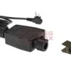 Z-Tactical zTEA PTT Motorola 2-Pin Connector Black OD-TM-10251506000 9320 asgbox.pl