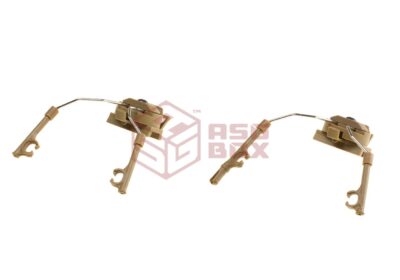 Z-Tactical Comtac Helmet Rail Adapter Set Dark Earth - obrazek 2