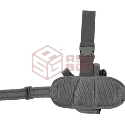 Alternative view of Invader Gear Dropleg Holster Left Wolf Grey