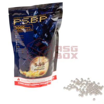 Alternative view of 0.25g Perfect BBs 3000rds White