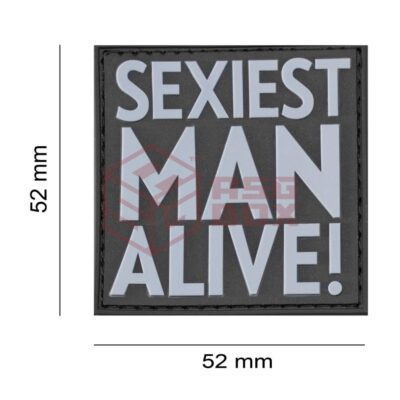 Alternative view of JTG Sexiest Man Alive Rubber Patch SWAT