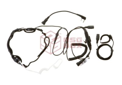 Emerson SWAT Tactical Throat Mic Set for Kenwood - obrazek 2