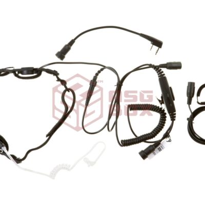 Alternative view of Emerson SWAT Tactical Throat Mic Set for Kenwood