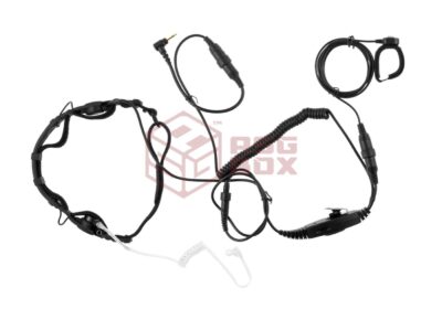 Emerson SWAT Tactical Throat Mic Set for Motorola Talkabout - obrazek 2