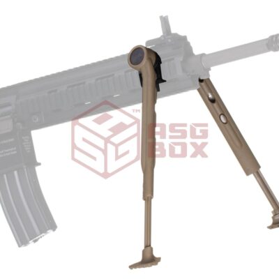 Alternative view of Big Dragon Side Rail Bipod Tan