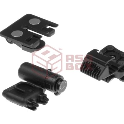 Alternative view of Night Evolution Gen III Helmet Light Black