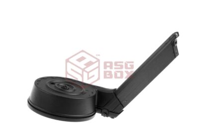 WE Drum Mag P08 GBB 50rds Black - obrazek 2