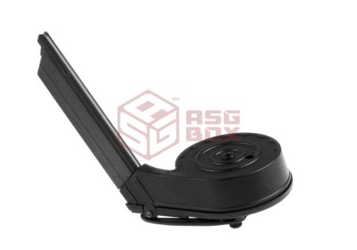 WE Drum Mag P08 GBB 50rds Black - obrazek 3