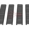 Ladder Rail Protector Set 4pcs Black OD-TM-10340406000 12953 G-03-125 asgbox.pl