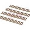 Ladder Rail Protector Set 4pcs Dark Earth OD-TM-10340430900 12955 G-03-125-2 asgbox.pl