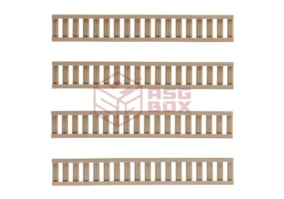 Ladder Rail Protector Set 4pcs Dark Earth - obrazek 4