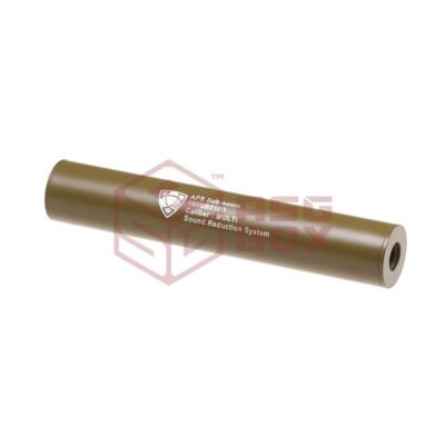 APS 190mm Silencer CCW Dark Earth