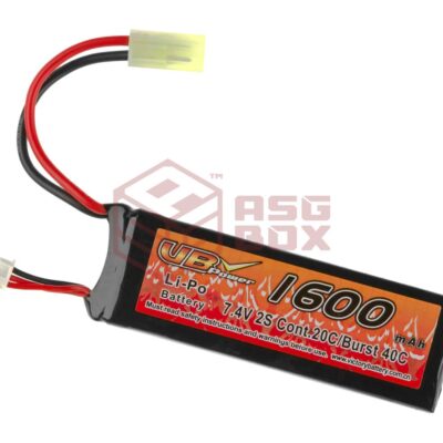 asgbox.pl - Lipo 7.4V 1600mAh 20C Mini Type VB Power