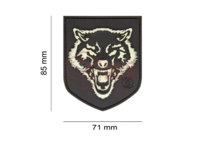 JTG Wolf Shield Rubber Patch Glow - obrazek 2
