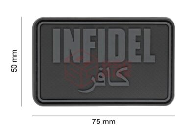 JTG Infidel Large Rubber Patch Blackops - obrazek 2