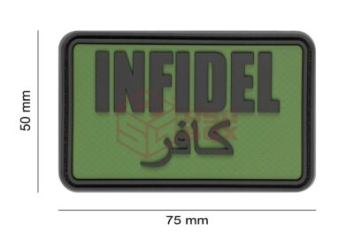 JTG Infidel Large Rubber Patch Forest - obrazek 2