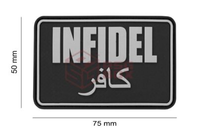 JTG Infidel Large Rubber Patch SWAT - obrazek 2