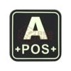 asgbox.pl - Bloodtype Square Rubber Patch A Pos JTG