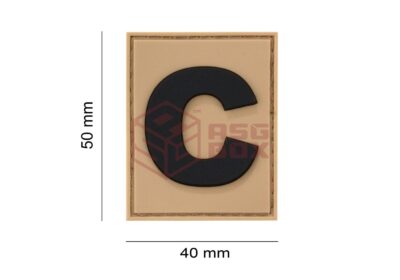 JTG C Team Member Rubber Patch Desert - obrazek 2