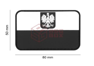 JTG Poland Flag Rubber Patch SWAT - obrazek 2