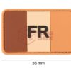 JTG France Flag Rubber Patch Desert OD-TM-10361231000 13681 asgbox.pl