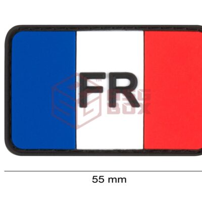 Alternative view of JTG France Flag Rubber Patch Multicolor