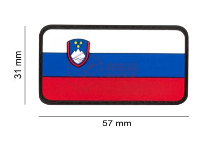 JTG Slovenia Flag Rubber Patch Multicolor - obrazek 2