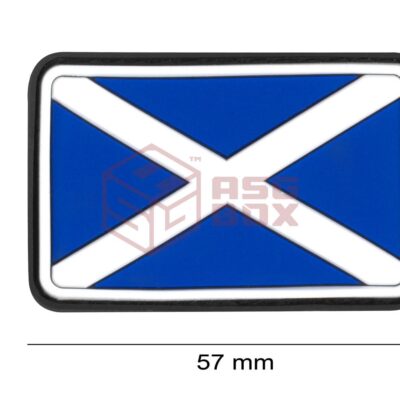 Alternative view of JTG Scotland Flag Rubber Patch Multicolor