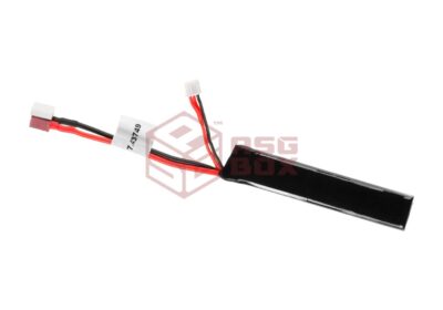 Pirate Arms LiPo 7.4V 1100mAh 20C Stock Tube Type T-Plug - obrazek 2