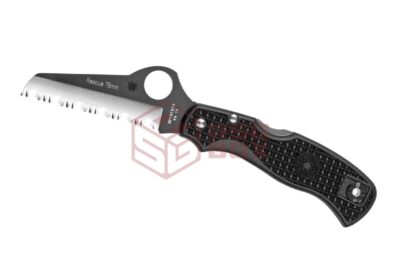 Spyderco C45 Rescue 79mm Folder Black - obrazek 2