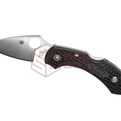 Alternative view of Spyderco C28 Dragonfly2 Lightweight Plain Edge Folder Black