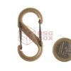 Nite Ize S-Biner Plastic #2 Coyote OD-TM-10376730100 14115 SBP2-03-28BG asgbox.pl