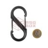 Nite Ize S-Biner Plastic #4 Black OD-TM-10376806000 14117 SBP4-03-01BG asgbox.pl