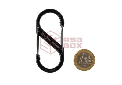 Nite Ize S-Biner Steel #3 Black - obrazek 2