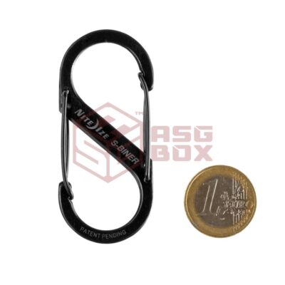 Alternative view of Nite Ize S-Biner Steel #3 Black
