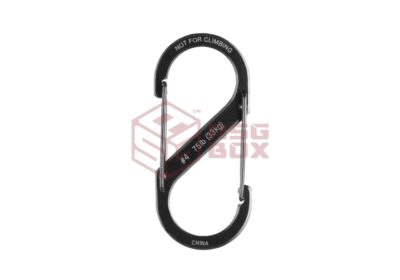 Nite Ize S-Biner Steel #4 Black - obrazek 2