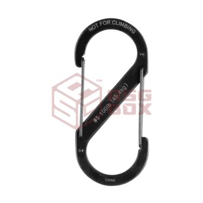 Alternative view of Nite Ize S-Biner Steel #5 Black