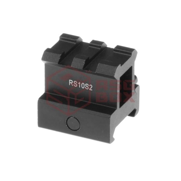 Leapers High Profile 2-Slot Twist Lock Riser Mount Black