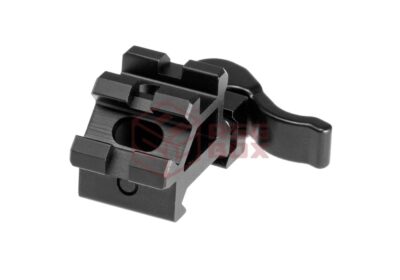 Leapers QD Angle Mount Double Rail 1-Slot Black - obrazek 2