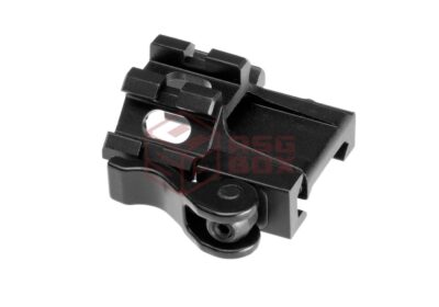 Leapers QD Angle Mount Quad Rail 1-Slot Black